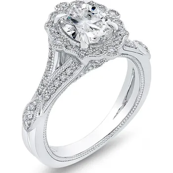 Prsten Zásnubní diamantový prsten ve vintage stylu Ofelia