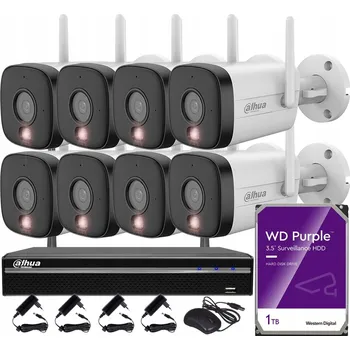 Bezpečnostní kamera Monitorovací sada Dahua WIFI SADA DAHUA 5MPX 8X IPC-HFW1539DTK1-SAW-IL