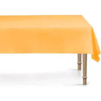 Jednorázový ubrus Plastový ubrus oranžový 137 × 183 cm