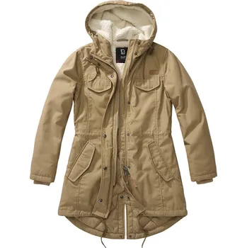 BRANDIT Dámská Bunda Marsh Lake Parka Camel Velikost: XL