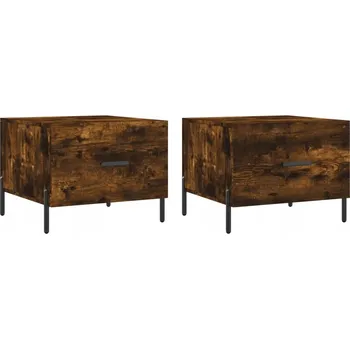 Konferenční stolek Konferenční stolky dubové 50x50x40 cm, 2 ks