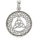 Zlatnictví Helios Stříbrný medailon keltský uzel