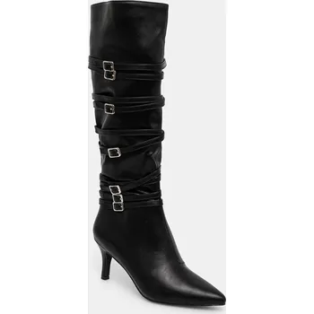 Dámské kozačky Kozačky Answear.LAB dámské, černá barva, na podpatku A23019.ims 99X, EUR 36