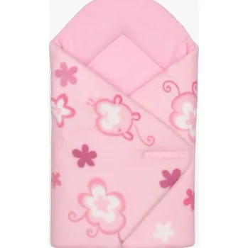 Zavinovačka Zavinovačka kytka růž.bavlna-fleece