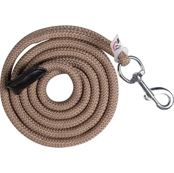 Vybavení pro koně HKM Vodítko Carlotta HKM, 1,8 m, taupe