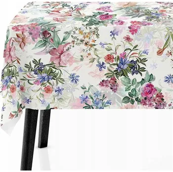 ubrus Dekorativní ubrus na stůl 140x200 Květiny Barevné 7639