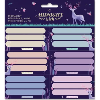 desky na sešit Ars Una Jmenovky na sešity Midnight Wish