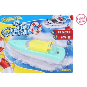 autíčko Člun na baterie 18 cm - Český obal