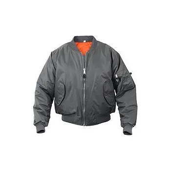 Pánský bomber Bunda ULTRA FORCE MA1 FLIGHT ŠEDÁ L - Skladem