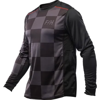 Moto dres Fasthouse Sanguaro Gibson Jersey Black Charcoal Velikost: M