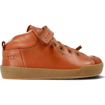 Dívčí zimní obuv CRAVE BERGEN WINTER 3.0 Cognac | Dětské zimní zateplené barefoot boty - 33