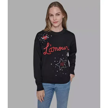 Dámský svetr KARL LAGERFELD PARIS dámský sver LAMOUR M