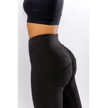 GoldBee Zateplené Legíny Push-Up Pro Black Barva: Black, Velikost: 4XL