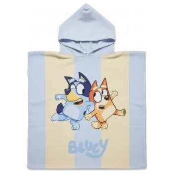 Mister License Company S.L. - Dětské pončo s kapucí Bluey a Bingo