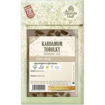 Koření Kardamom tobolky 10g RAMDAM