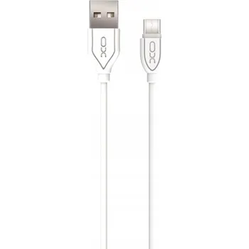 Datový kabel Kabel XO USB - USB-C 1 m bílý