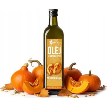 Rostlinný olej Dýňový olej z dýňových semínek, nerafinovaný VitaFarm 500 ml