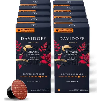 Káva Davidoff Café Origins Brazil Espresso 10 x 10 kapslí