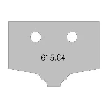 Fréza CMT Orange Tools Profilový HW nůž C4 pro frézu C615