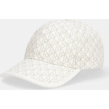 Kšiltovka Bavlněná baseballová čepice Calvin Klein LV04F5036G béžová 01X, vel. ONE SIZE