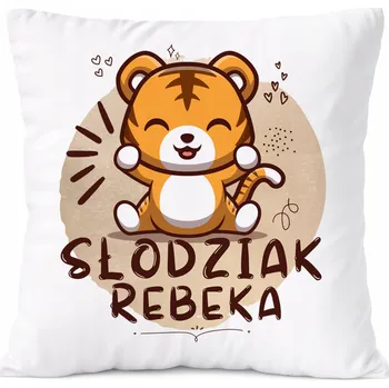 Polštář Dárek Polštář pro Lizu, dceru dítěte s potiskem