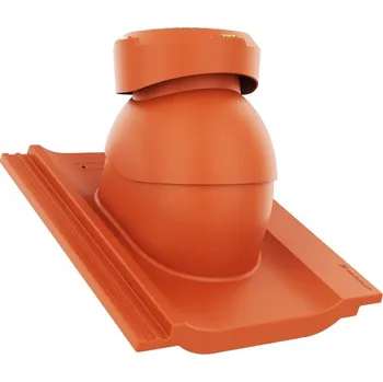 Vrták Kanalizační odvětrávací komínek fi110 CREATON KIOTO ČERVENÁ PLANAR