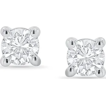 Náušnice Diamantové náušnice se čtyřmi krapnami Christi