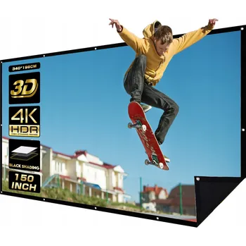 Projekční technika Projekční plátno 16:9 PSP150-DF 340 cm x 198 cm