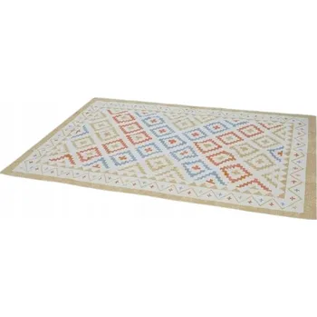 Koberec KOBEREC DO OBÝVACÍHO KOBEREC 120x180cm VENKOVNÍ NA TERASA BALKON BAVLNA V BOHO STYLU