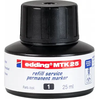Edding MTK 25 ml náhradní náplň do permanentních fixy černá
