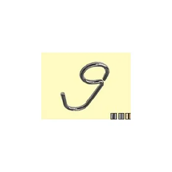 reling háček černá mat