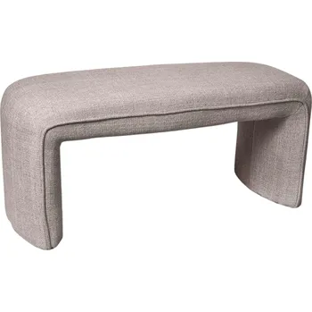 Somcasa Hnědošedá lavice Catania 100 cm