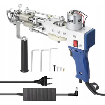 IP kamera Elektrický tkací stroj na koberce Kkmoon, napájený ze sítě, v kufříku