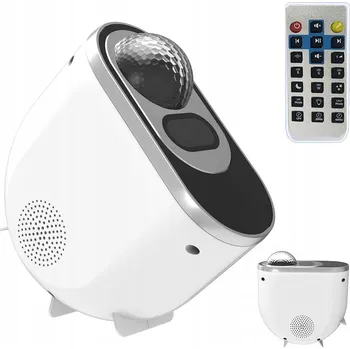 Dětské svítidlo Projektor noční oblohy galaxie hvězdná obloha LED bílá