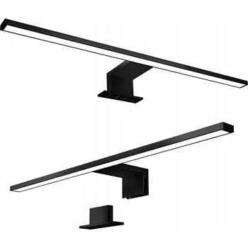 Nástěnné svítidlo Nástěnné svítidlo B.K.Licht černé, integrovaný LED zdroj 8 W