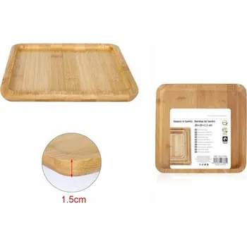 BAMBUSOVÝ PODNOS PRO SERVÍROVÁNÍ JÍDLA