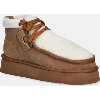 Dívčí sněhule Semišové sněhule Answear.LAB TX-2580.cjk hnědá 82X, EUR 37