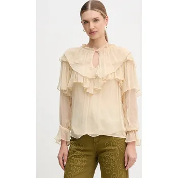 Dámská halenka Halenka Hoss Intropia 6282680 béžová 01X, vel. XL