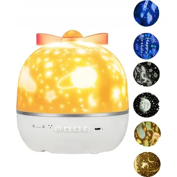 Bezpečnostní kamera Noční lampa Bedee bílá