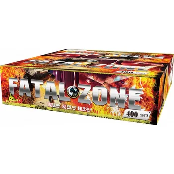 Zábavní pyrotechnika Ohňostroj Fatal Zone 400ran,20mm.