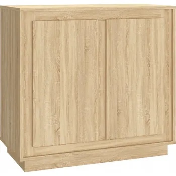 Komoda Klasická skříňka dub sonoma 80x34x75 cm