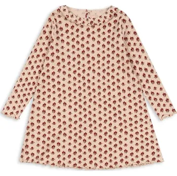 Dívčí oblečení Dívčí šaty Konges Sløjd NIA DRESS GOTS KS103942.9BYA oranžová 24X, vel. 86