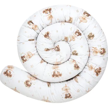 Příslušenství pro dětskou postel a kolébku Mantinel do postýlky Jukki 300 cm x 12 cm