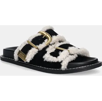 Dámské pantofle Semišové pantofle Steve Madden Arch-F dámské, černá barva, 11005031 11005031.015 99X, EUR 41