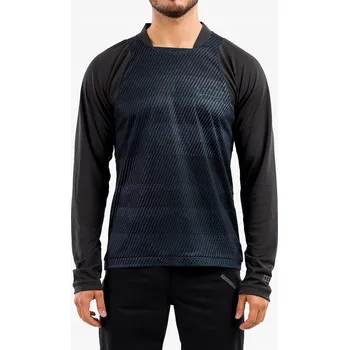 Pánské tričko Tričko s dlouhým rukávem ION Scrub L/S - černé M