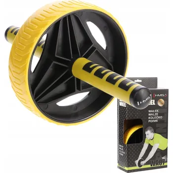 HMS Jednotlivý váleček Roller pro cvičení Břišních Svalů při fitness tréninku