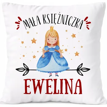 Polštář Dárek Polštář pro Angeliku, dceru dítěte s potiskem