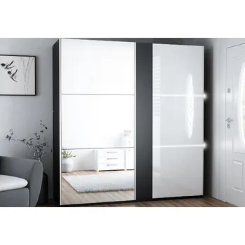 Šatní skříň Stolar Šatní skříň Tunis 200 Barva: černá