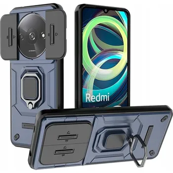 Pouzdro na mobilní telefon Zadní Kryt Erbord pro Xiaomi Redmi A3 modrý