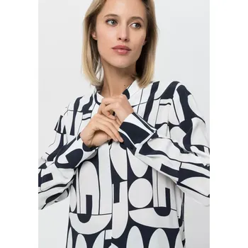 Dámská halenka TUZZI dámská halena bílomodrá